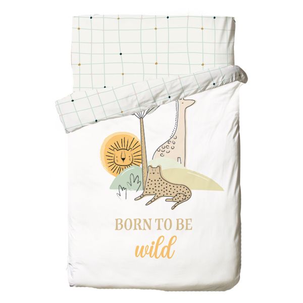 מצעי כותנה לתינוקות סוואנה