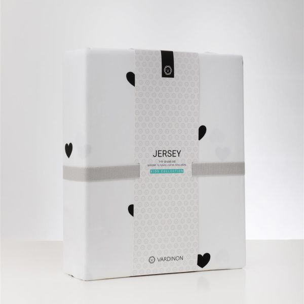 מצעי ג’רסי ילדים Black Heart