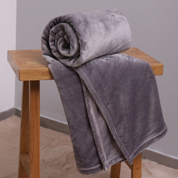 שמיכת חורף  מיקרופייבר - Solid