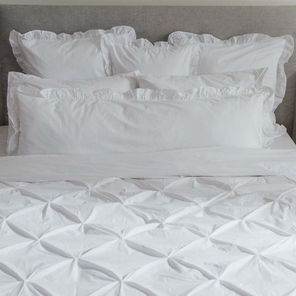 זוג ציפיות שיק לכרית ארוכה - 40/120 ס”מ thumbnail