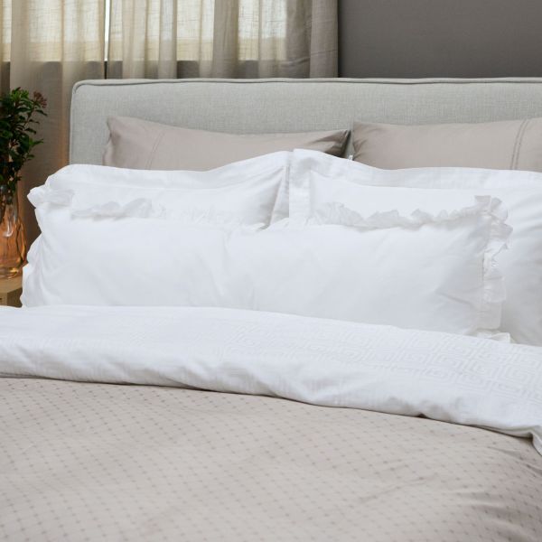 זוג ציפיות שיק לכרית ארוכה - 40/120 ס”מ thumbnail