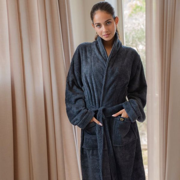 חלוק רחצה אפור פרימיום MUSK thumbnail