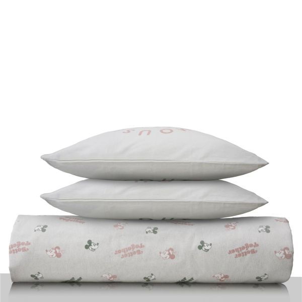 סט מצעי פלנל אורגני Mickey Vintage thumbnail