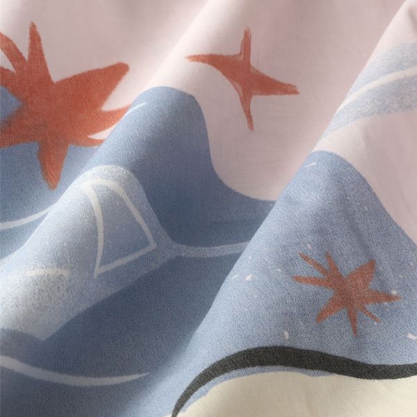 מצעי כותנה מיטת יחיד - אלזה Magic Touch