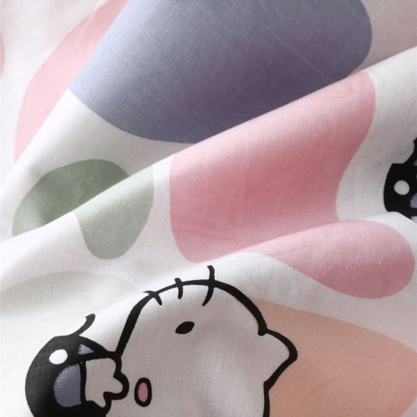 סט מצעי כותנה לילדים Kitty Bean – הלו קיטי