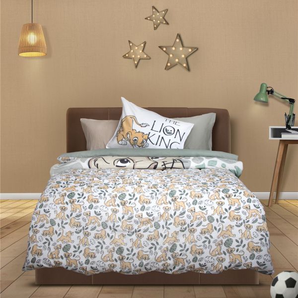 סט מצעי פלנל לילדים 100% כותנה - סימבה Play thumbnail