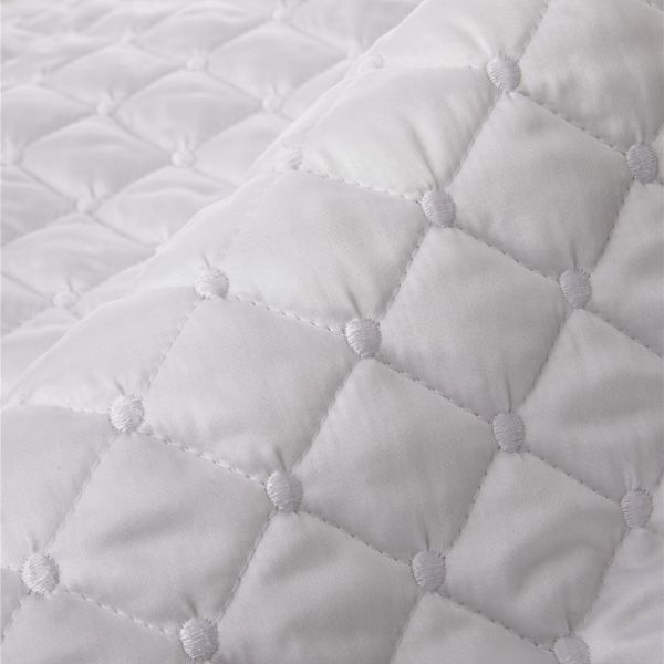 כיסוי מיטה יוקרתי 220/240 ס”מ 5C Beatrice - לבן thumbnail