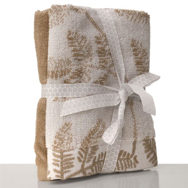 זוג מגבות אורחים כותנה - IVY thumbnail