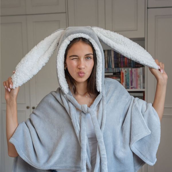 שמיכת פונצו - Bunny Poncho thumbnail