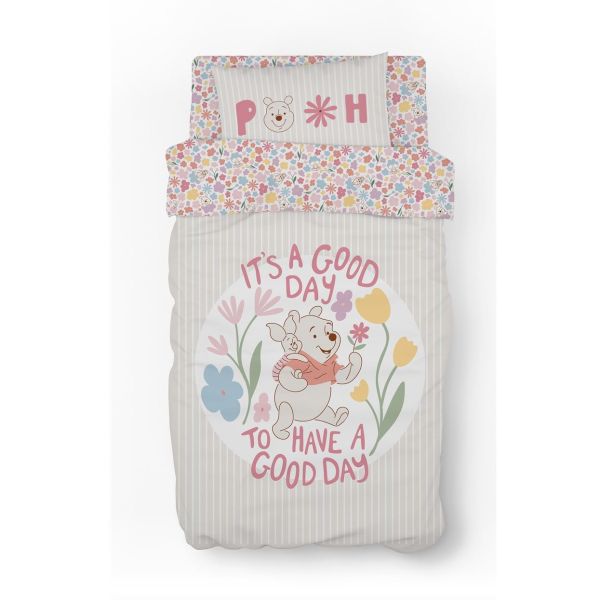 מצעי כותנה לילדים - Pooh Garden פו הדוב