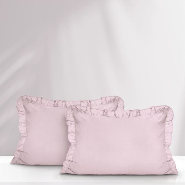 זוג ציפיות כותנה פרקל דגם Chic