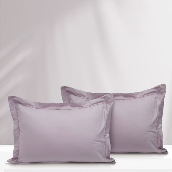 זוג ציפיות 50/70 ס”מ סאטן Selected Ash Pink
