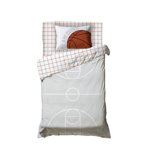 ציפית לכרית כותנה ג’רסי - דגם כדורסל COURT