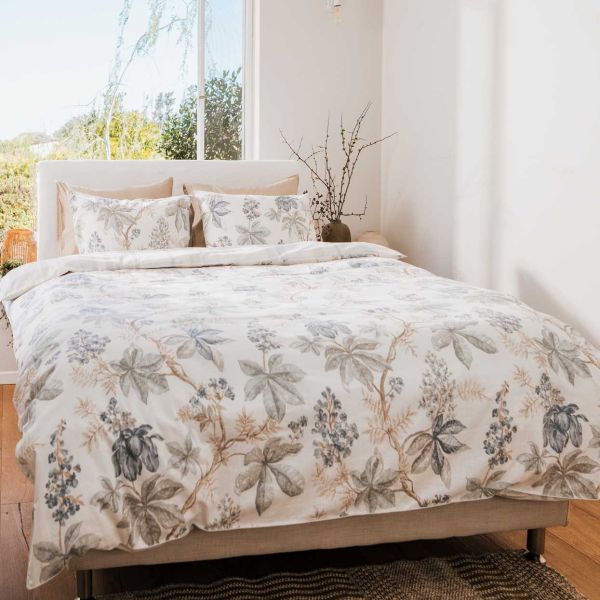 סט מצעים דמוי פשתן דגם Burma