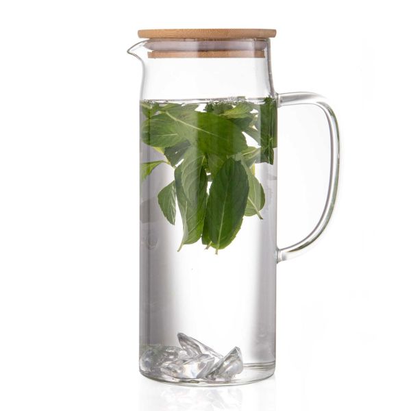 קנקן מים זכוכית - דגם PURE