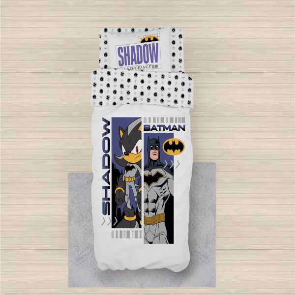 מצעי כותנה לילדים - באטמן ושאדו Batman City