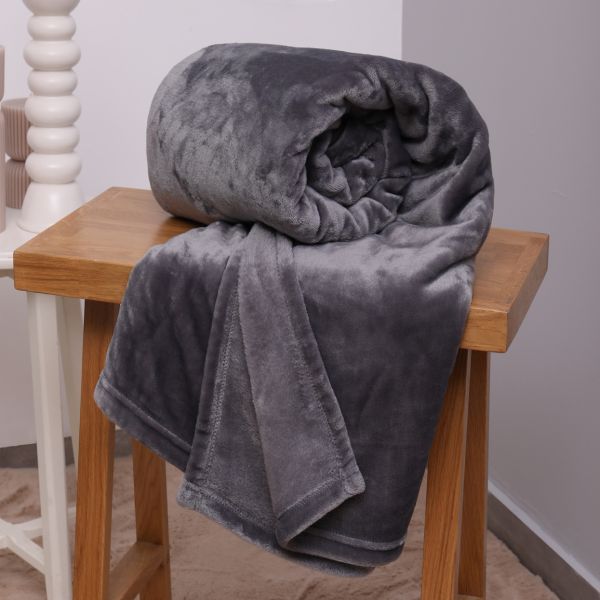 שמיכת חורף  מיקרופייבר - Solid