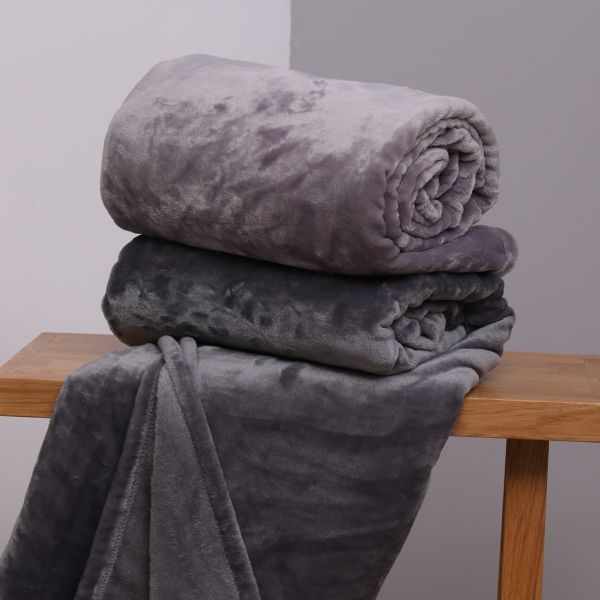 שמיכת חורף  מיקרופייבר - Solid