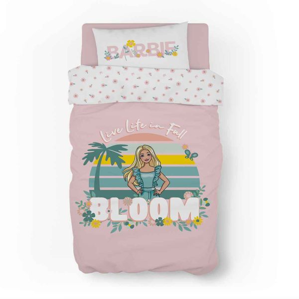 מצעי ילדים ברבי Barbie Bloom