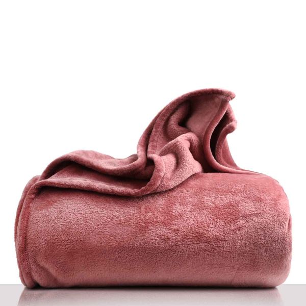 שמיכת חורף מיקרופייבר רייבן - Raven very berry