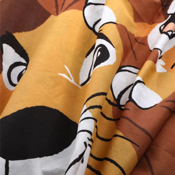 מצעי ילדים כותנה מלך האריות - דגם Kingdom