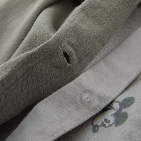 סט מצעי פלנל אורגני Mickey Vintage