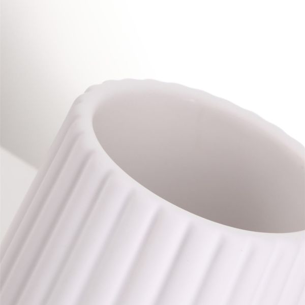 סט אמבטיה קרמיקה – דיספנסר וכוס מעוצבים Soho