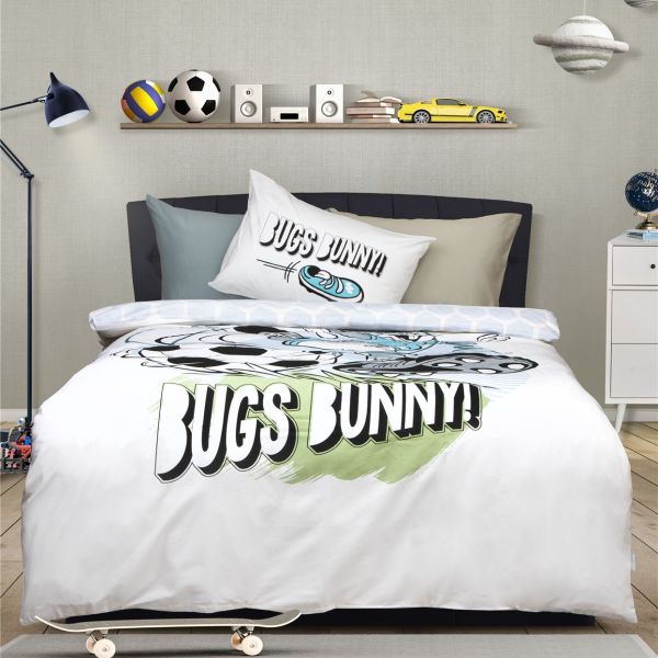 סט מצעי כותנה לילדים – באגס באני Bugs Net