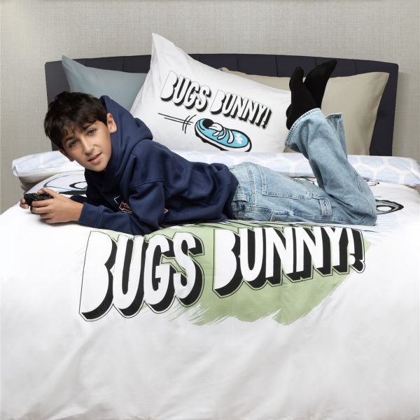 סט מצעי כותנה לילדים – באגס באני Bugs Net