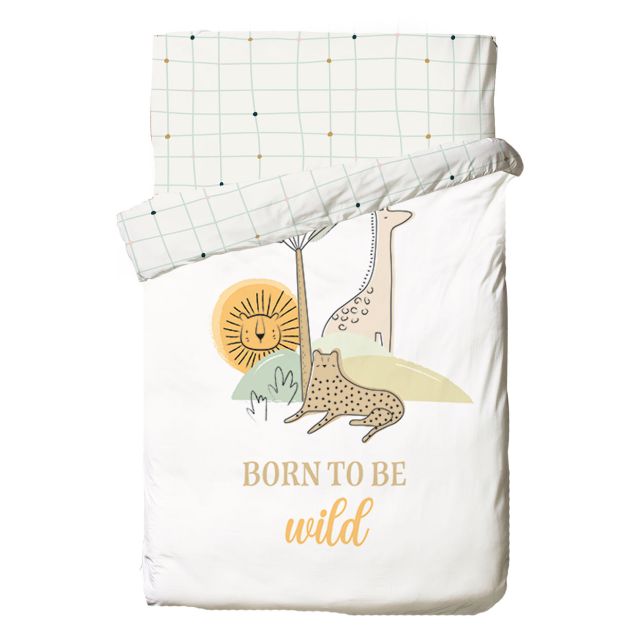 מצעי כותנה לתינוקות סוואנה