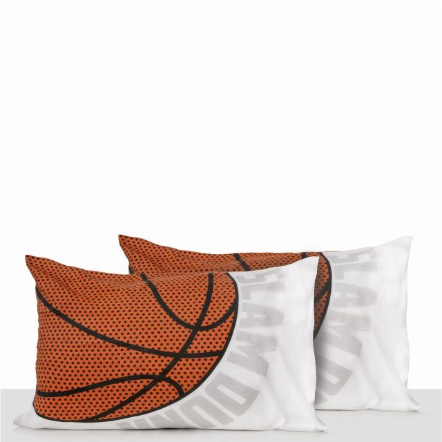 ציפית לכרית כותנה ג’רסי - דגם כדורסל COURT