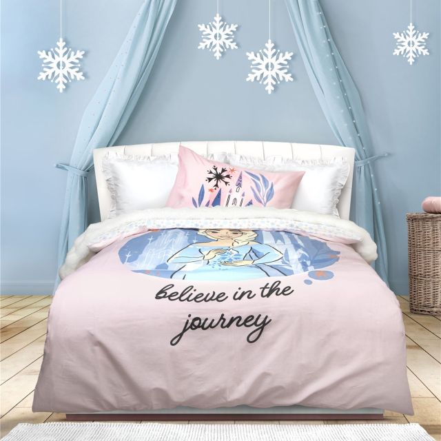 מצעי כותנה מיטת יחיד - אלזה Magic Touch