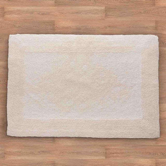 שטיחון אמבטיה בז’ כותנה 60/90 ס”מ – Chelsea