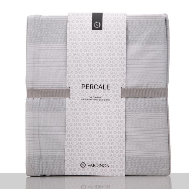 סט מצעים כותנה פרקל 200 חוטים – דגם Louis