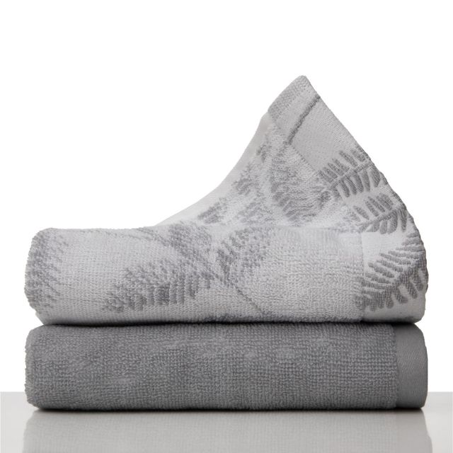 זוג מגבות אורחים כותנה - IVY