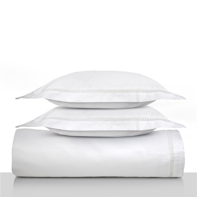 מצעי כותנה מצרית סאטן 400 חוטים - דגם Beatrice