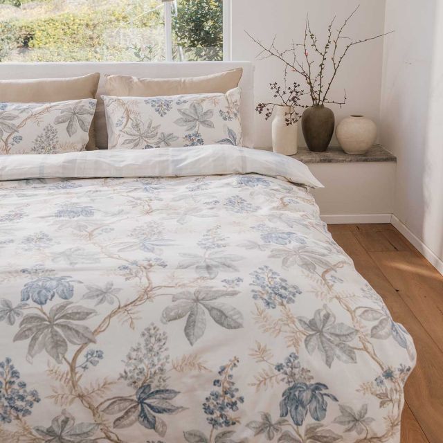 סט מצעים דמוי פשתן דגם Burma