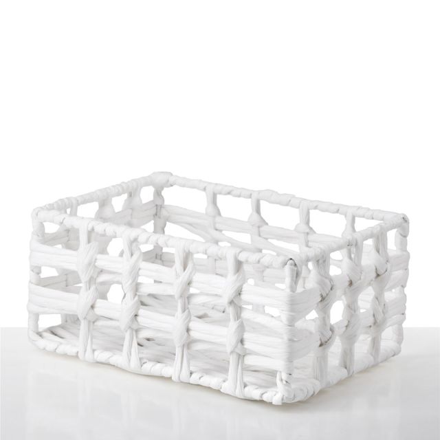 סלסלת אחסון 15×20 ס”מ – לבן, Soho