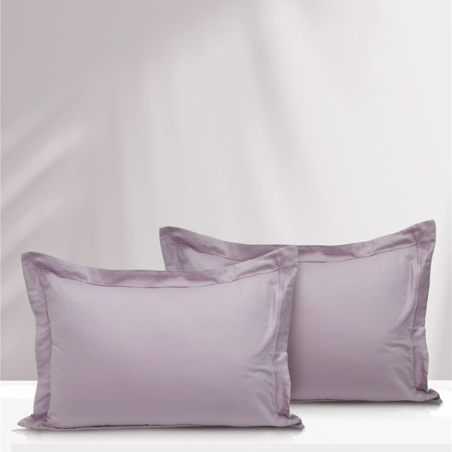 זוג ציפיות 50/70 ס”מ סאטן Selected Ash Pink
