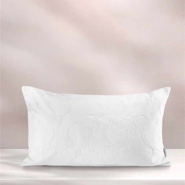 זוג ציפיות כותנה לכרית קטנה 30/50 ס”מ - White Canvas