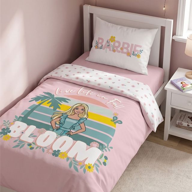 מצעי ילדים ברבי Barbie Bloom