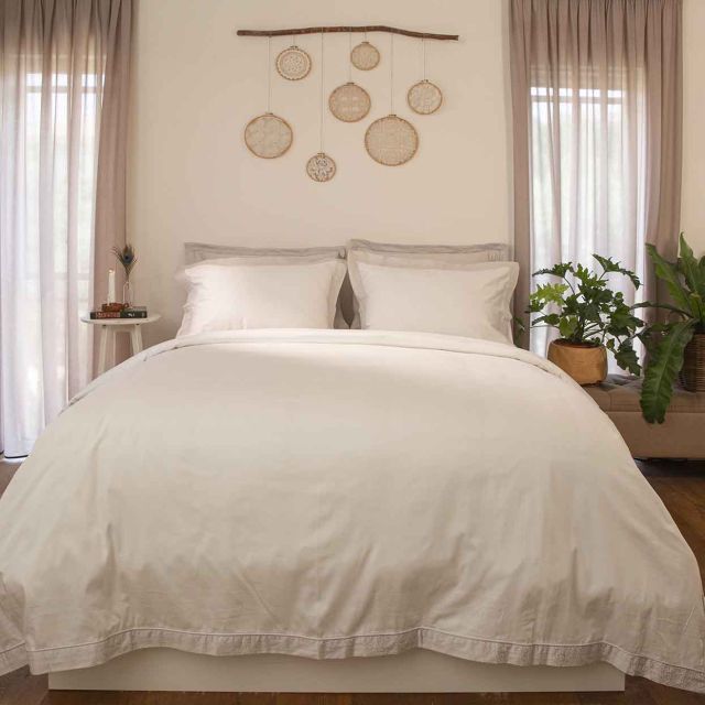 סט מצעים סאטן 300 חוטים - דגם Gabriel