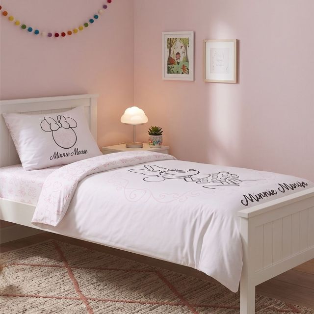 מצעי כותנה מיני מאוס - Minnie Frame